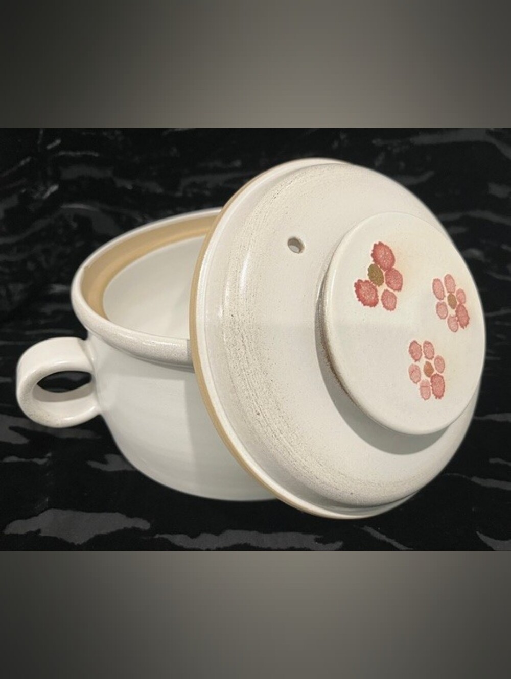 Denby Gypsy English Stoneware 1 Quart (2 Pint) Casserole With Lid - Picture 6 of 14